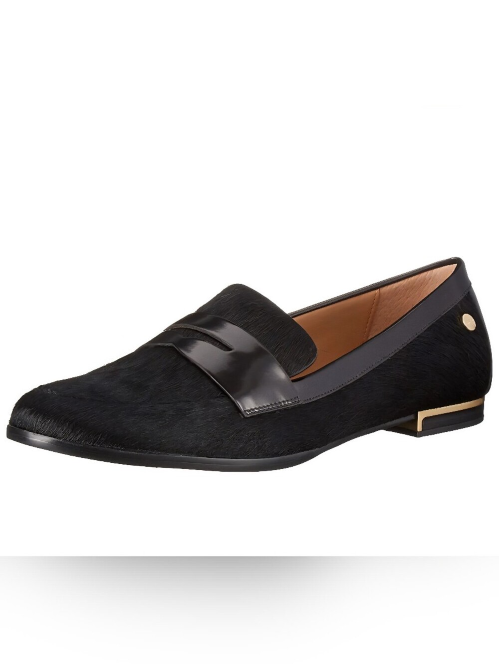 NIB Calvin Klein Calf Hair Penny Loafer